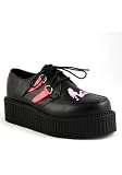 2 Inch Platform Creeper Men's Size Shoe With Trucker Girl