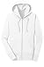 The Bride Sweatshirt with Rhinestones – White Zip Up Bride Hoodie for Women