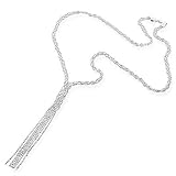 Sterling Silver Mesh Necklace - 17
