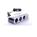 Electronics : 5 X In-Car USB & 3-Socket Charger Perfect For GPS - Magellan, TomTom, Garmin & All Other Car Charger Devices