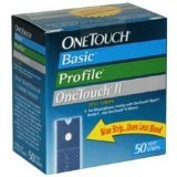 OneTouch Basic 100 Diabetic Test Strips One Touch