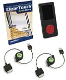Microsoft Zune 16GB FlexiSkin Starter Kit (ClearTouch Crystal, Coral Pink)