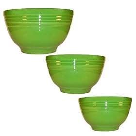 Fiesta 3-Piece Baking Bowl Set, Shamrock by Fiestaware