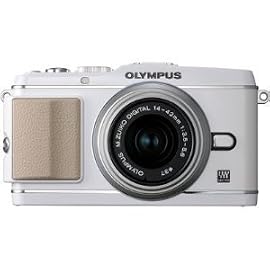 Olympus Pen E-P3 12.3MP Digital Camera White & 14-42MM 2RK Lens Silver