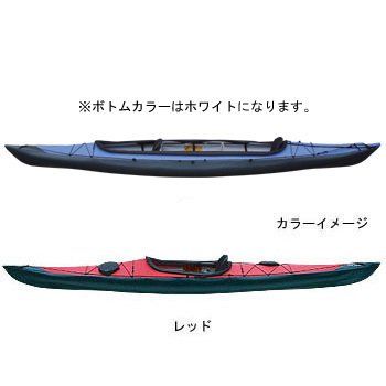 フジタカヌー(FUJITA CANOE) ALPINA-2(アルピナ2) 430 D:レッドB:ホワイト ALPINA-2