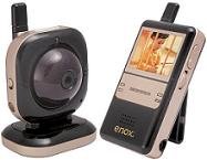 Enox Babyphone Babyruf Superior Digital Funk Kamera LCD Monitor Überwachungskamera IR Nachtsicht Vox Funktion