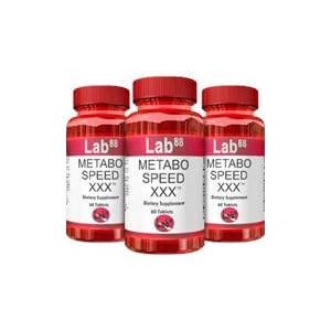Buy 2 MetaboSpeed & Get 1 MetaboSpeed for FREE - Diet Pill of the Stars, 3x60 tabs,(Lab88)