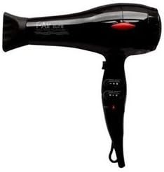 i-Air Elite Professional Dryer - BLACK - Negative Ion Generator - DC Motor - ...