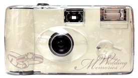 Ring Green Disposable Wedding Camera - 10 Pack