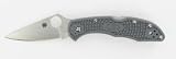 Delica 4, Gray FRN Handle, Plain
