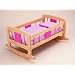 Pintoy Wooden Doll's Rocking Cradle
