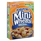 Kellogg039s Mini-Wheats Bite-Size Frosted Cereal 24 oz Pack of 4