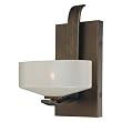 Minka Lavery Eclante Patina Bronze Wall Sconce 4221-296