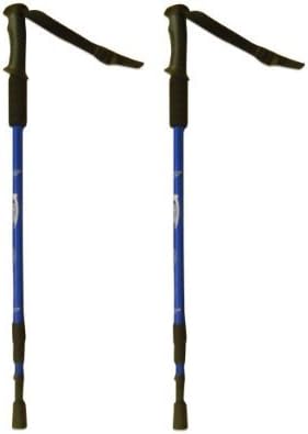 BAFX Products® - 2 Pack - Anti Shock Hiking / Walking / Trekking Trail Poles - 1 Pair