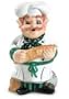 Fitz & Floyd Italian Duo Salt & Pepper Shaker Set