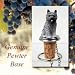 Cairn Terrier Gray Wine Bottle Stopper
