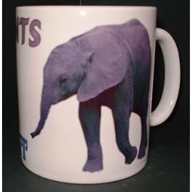 ELEPHANTS ARE THE GREATEST MUG NEW gift unique
