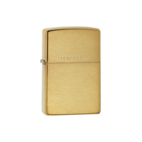 Original Zippo en laiton - gravure sur le côté avant, texte/image(JPEG) et position séparément par e-mail via Amazon