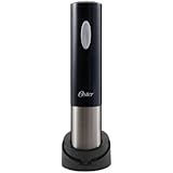 Oster FPSTBW8225 Electric Wine Opener, Tuxedo Black