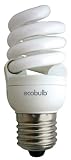 Ecobulb 4491501 Energiesparlampe 12 W E27 220-240 V warmwei&szlig;