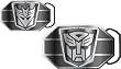 Transformers: Belt Buckle - Autobots & Decepticons Reversible