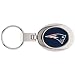 New England Patriots Domed Metal Keychain