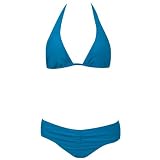 Swimsuit Set Teal Top Bottom