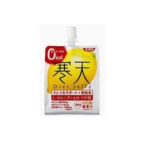 Shimizu Lemon Kanten Diet Jelly 6.3 Oz - 0 Cal - (Japanese Seaweed Based Jelly Diet Drink for Weight Loss)