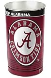 Alabama Crimson Tide 15 Waste Basket - College Athletics Sports Merchandise