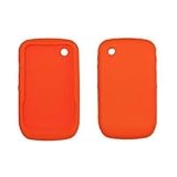 Orange Soft Silicone Gel Skin Cover Case for BlackBerry Curve 8520 [Accesso ....