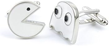 2 Pairs Men Boy Jewelry Cufflinks Cuff Links Party Favors Gift Wedding GS011 Boy PAC-man