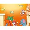infactory Tierisch lustige Wandtattoos f�rs Kinderzimmer "Indonesien"