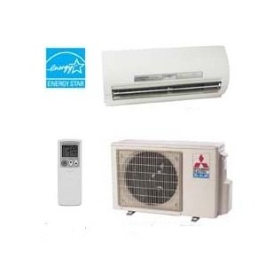 Mr. Slim Split-ductless: Mitsubishi MSZ-Series H2i Heat Pump and Air Conditioner 9000 BTUs 26 SEER