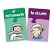 Spanish Intermediate Vocabulary Puzzle Card Set