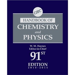 William M. Haynes'sCRC Handbook of Chemistry and Physics, 91st Edition [Hardcover](2010)