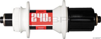 DT-Swiss 240s CL-disc rear Q/R hub, 135x32h - white