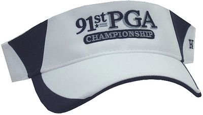 Imperial 2009 PGA Championship Unisex Visor - WHITE/Navy