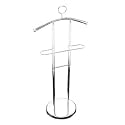 Axxentia Bad 282180 Stummer Diener Amalita, verchromt, mit schwerer Bodenplatte, 120 cm hoch