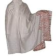 Meditation Shawl Wool Paisley Embroidered Accessory 80 x 40 inches (psley371)