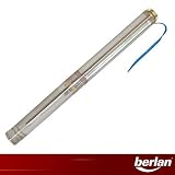 Berlan Tiefbrunnenpumpe BTBP100-4-0.37 - 3,4 bar max.