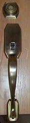 Kwikset Monarch Handleset Sngl Cyl Antique Brass