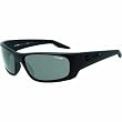 Arnette Feelgood Adult Outdoor Sunglasses w/ Free B&F Heart Sticker Bundle - 01/87 Matte Black/Grey