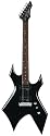 B.C. Rich Warlock Electric Guitar, Black