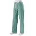 Misty Green Unisex Reversible Scrub Pants with Drawstring- XLarge