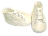 from CJD My Special Day Boys White Christening Shoes - Size 2 - 6/12 Months
