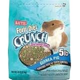 Kaytee Forti-Diet Crunch w/Dental Bites Guinea Pig (5 lbs.)