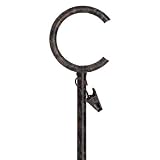 read full review Kirsch Wrought Iron Baton Antique Pewter