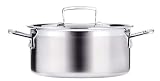 Le Creuset Tri-Ply Stainless Steel 3-Quart Covered Casserole/Stockpot