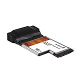 Startechcom 2 Port Expresscard 54mm Esata Controller Adapter Card Storage Controller 2 Channel Esata 300 300 Mbps Expresscard54