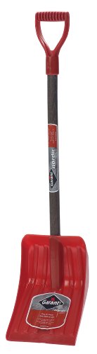 Garant NP091KDU Nordic 9-1/8-Inch Poly Blade Car Shovel Stained Ash Handle Dark, Orange